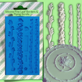 FINE LEAF BORDERS & PIPING SCROLL