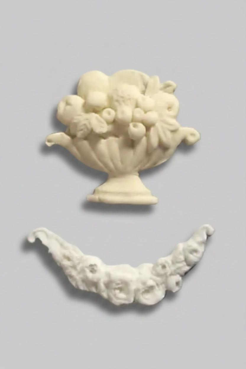 CLASSICAL ATHENS FRUIT BOWL & FLOWERS
