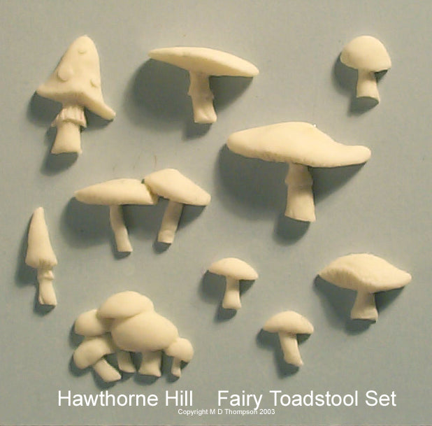 FAIRY TOADSTOOL SET