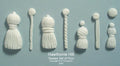 TASSLES set of four.
